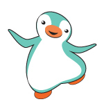 doordenk-pinguin